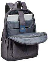 laptopo krepsiai - Rivacase 7560 Laptop Backpack 15.6'' Grey - 4 nuotrauka