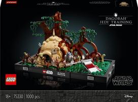 star wars jedi - LEGO Star Wars Dagobos džedajų treniruočių diorama 75330 - 2 nuotrauka