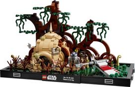 star wars jedi - LEGO Star Wars Dagobos džedajų treniruočių diorama 75330 - 3 nuotrauka