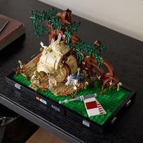 star wars jedi - LEGO Star Wars Dagobos džedajų treniruočių diorama 75330 - 6 nuotrauka
