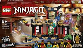 lego konstruktoris - LEGO Ninjago Elementų turnyras 71735 - 1 nuotrauka
