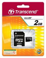 micro sd card adapter - Atminties kortelė Transcend microSD 2GB + Adapteris - 3 nuotrauka