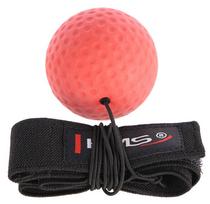 bokso rinkinys - Bokso reakcijos kamuoliukai HMS Boxing Reflex Ball Set, juoda/raudona - 2 nuotrauka
