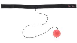 bokso rinkinys - Bokso reakcijos kamuoliukai HMS Boxing Reflex Ball Set, juoda/raudona - 4 nuotrauka