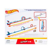 hot wheels garazas - Hot Wheels trasa Dvi kilpos GFH85 - 2 nuotrauka