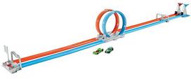 hot wheels garazas - Hot Wheels trasa Dvi kilpos GFH85 - 4 nuotrauka