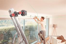 bosch lazeris - Bosch Quigo Green Cross Line Laser - 2 nuotrauka