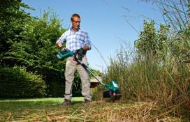 akumuliatorinis trimeris bosch - Bosch AdvancedGrassCut 36 - 2 nuotrauka