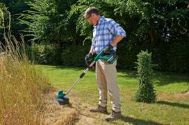 akumuliatorinis trimeris bosch - Bosch AdvancedGrassCut 36 - 3 nuotrauka