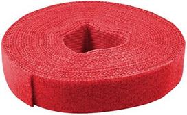 LogiLink Cable Management Velcro 4m x 16mm Red