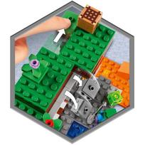 minecraft konstruktoriai - LEGO MINECRAFT Apleista kasykla 21166  - 5 nuotrauka