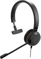 usb c laidines ausines - Jabra Evolve 30 II MS Mono USB - 1 nuotrauka