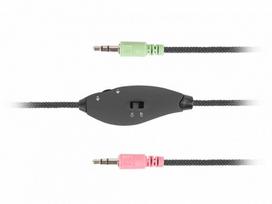 natec nsl 1452 - Natec Rhea Over-Ear Gaming Black (Juodos) - 6 nuotrauka
