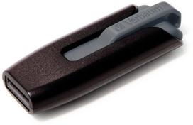 atmintine 128gb usb 2.0 - Verbatim Store 'n' Go V3 128GB Grey (Pilkas) - 2 nuotrauka