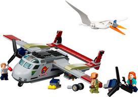 lego jurassic world - LEGO Jurassic World Kecalkoatlio lėktuvo pasala 76947 - 3 nuotrauka