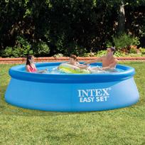 intex filtras - Intex Swimming Pool Easy Set 26166NP - 3 nuotrauka