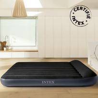 pripuciamas pagalvelis - Pripučiamas čiužinys Intex Deluxe King Royal Airbed, juodas, 2030x1830 mm - 4 nuotrauka