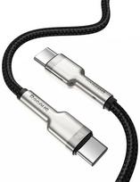 baseus usb c 100w cable - BASEUS Cafule Series Metal Data Cable Type-C to Type-C 100W 1m - 2 nuotrauka