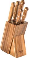 Virtuvinių peilių komplektas Lamart Wood LT2080, 5 vnt.