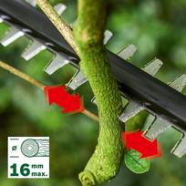 bosch 18 v zirkles - Teleskopinės gyvatvorių žirklės Bosch Universal Hedge Pole 18; 18 V (be akumuliatoriaus ir pakrovėjo) - 3 nuotrauka