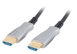 50m hdmi kabelis - Kabelis Lanberg, juoda/pilka, 50 m - 2 nuotrauka