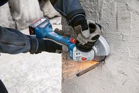 bosch 18v kampinis slifuoklis - Bosch GWS 18V-7, SOLO - 2 nuotrauka