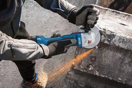bosch 18v kampinis slifuoklis - Bosch GWS 18V-7, SOLO - 6 nuotrauka