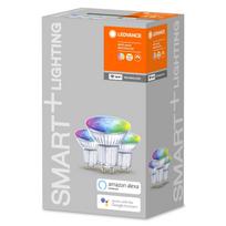 ledvance smart - Ledvance LED, GU10, PAR16, 5 W, 350 lm, 2700 - 6500 °K, rgb, 3 vnt. - 3 nuotrauka