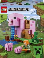 minecraft konstruktoriai - LEGO MINECRAFT Kiaulidė 21170  - 1 nuotrauka
