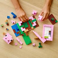 minecraft konstruktoriai - LEGO MINECRAFT Kiaulidė 21170  - 3 nuotrauka
