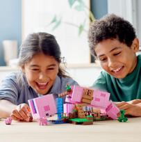 minecraft konstruktoriai - LEGO MINECRAFT Kiaulidė 21170  - 4 nuotrauka