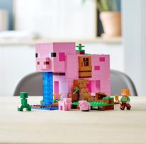 minecraft konstruktoriai - LEGO MINECRAFT Kiaulidė 21170  - 5 nuotrauka