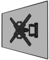 NEOMOUNTS SELECT SCREEN WALL MOUNT (FULL MOTION, 3 PIVOTS, VESA 400X400)