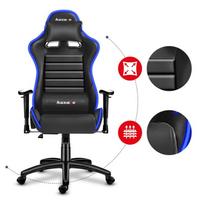 zaidimu kede rgb - Huzaro Force 6.0 RGB Gaming Chair, su pašvietimu - 5 nuotrauka