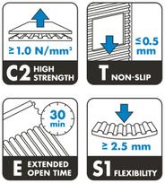 ceresit klij - Plytelių klijai Ceresit CM17, 25 kg - 4 nuotrauka