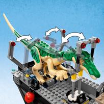 lego jurassic world - LEGO JURASSIC WORLD Dinozauro barionikso pabėgimas laivu 76942  - 5 nuotrauka