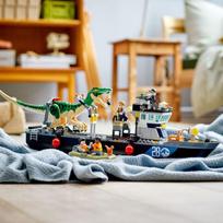 lego jurassic world - LEGO JURASSIC WORLD Dinozauro barionikso pabėgimas laivu 76942  - 10 nuotrauka