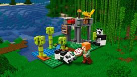 minecraft konstruktoriai - LEGO Minecraft Pandų jauniklių darželis 21158  - 5 nuotrauka