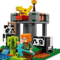 minecraft konstruktoriai - LEGO Minecraft Pandų jauniklių darželis 21158  - 7 nuotrauka