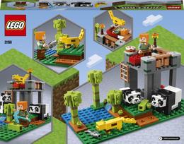 minecraft konstruktoriai - LEGO Minecraft Pandų jauniklių darželis 21158  - 9 nuotrauka