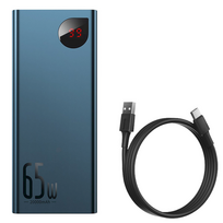 baseus 20000mah - Baseus PPLG-A03, 3000 mAh  (mėlynas) - 8 nuotrauka