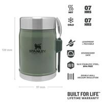 stanley classic legendary - Stanley The Legendary Classic 0,4L Green - 3 nuotrauka