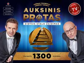Auksinis protas. Didysis stalo žaidimas
