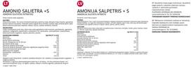 salietra - Amonio salietros trąšos Baltic Agro, 15 kg - 2 nuotrauka