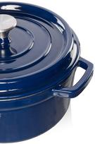 puodai - Puodas su dangčiu Kamado Bono Grandfeu Cast Iron 4.7l, tamsiai mėlynas - 4 nuotrauka