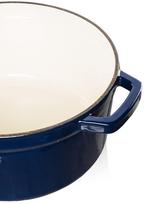 puodai - Puodas su dangčiu Kamado Bono Grandfeu Cast Iron 4.7l, tamsiai mėlynas - 5 nuotrauka