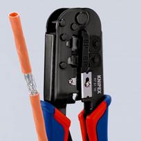 rj45 antgaliai - Antgalių presavimo replės KNIPEX 975110 - 6 nuotrauka