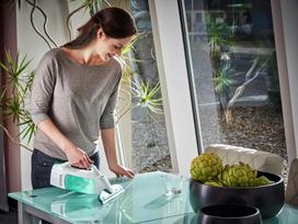 vakuuminiai - Leifheit Vacuum Window Cleaner Dry&Clean With Accessory Set - 5 nuotrauka