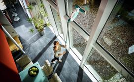 vakuuminiai - Leifheit Vacuum Window Cleaner Dry&Clean With Accessory Set - 10 nuotrauka
