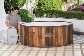 von von - Bestway sūkurinė vonia "Lay-Z-Spa HELSINKI", 5-7 asmenims - 10 nuotrauka